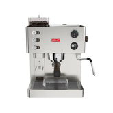 LELIT KATE COFFEE MACHINE WITH GRINDER Polished Stainless Steel