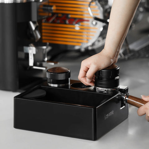 Mhw-3Bomber Multi-Functional Espresso Knock Box & Portafilter Holder (51-58mm)