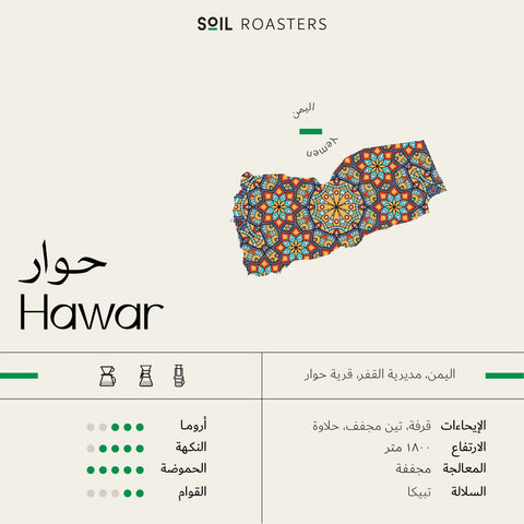Soil Roasters- Yemen Hawar 250g