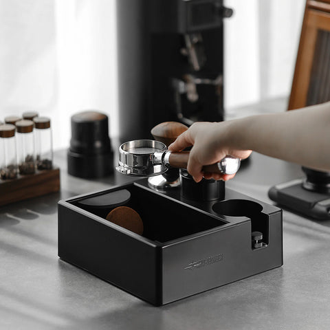 Mhw-3Bomber Multi-Functional Espresso Knock Box & Portafilter Holder (51-58mm)