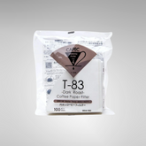 CAFEC Dark Roast V60 Coffee Paper Filters Cup 4 (Pack of 100)