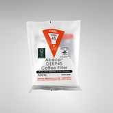 Cafec Deep 45 Abaca +  Filter Papers (Pack of 100)