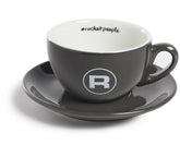 Rocket Hashtag Cappuccino Cup Grey
