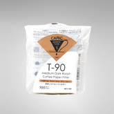 CAFEC Medium Roast V60 Coffee Paper Filters Cup 1 (100 Filters)