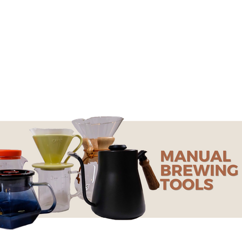 Manual Brewing Tools |  أدوات تحضير القهوة المقطرة