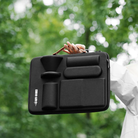 MHW-3BOMBER Portable Pour-Over Set-8 pcs in one black