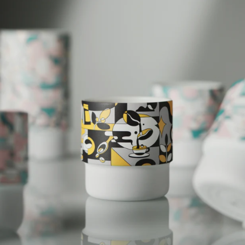 MHW-3BOMBER Swirl Cup-Art Meets Sustainability