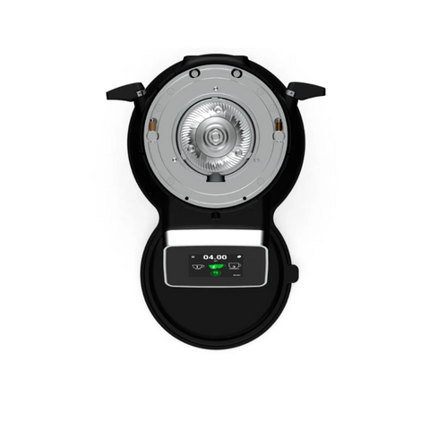 Compak E8 OD Grinder – 83mm with Red Speed Burrs - Black