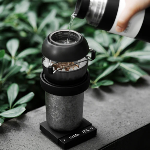 MHW-3BOMBER Cube Coffee Scale 3.0 Micro-Precision in Your Pocket-Black