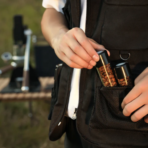 MHW-3BOMBER Coffee Energy Tube Set-Keep your coffee beans fresh