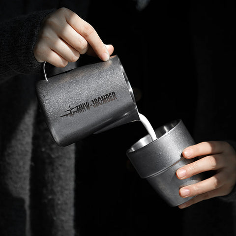 Mhw-3Bomber Milk Pitcher 3.0 Silver Spot 600ml