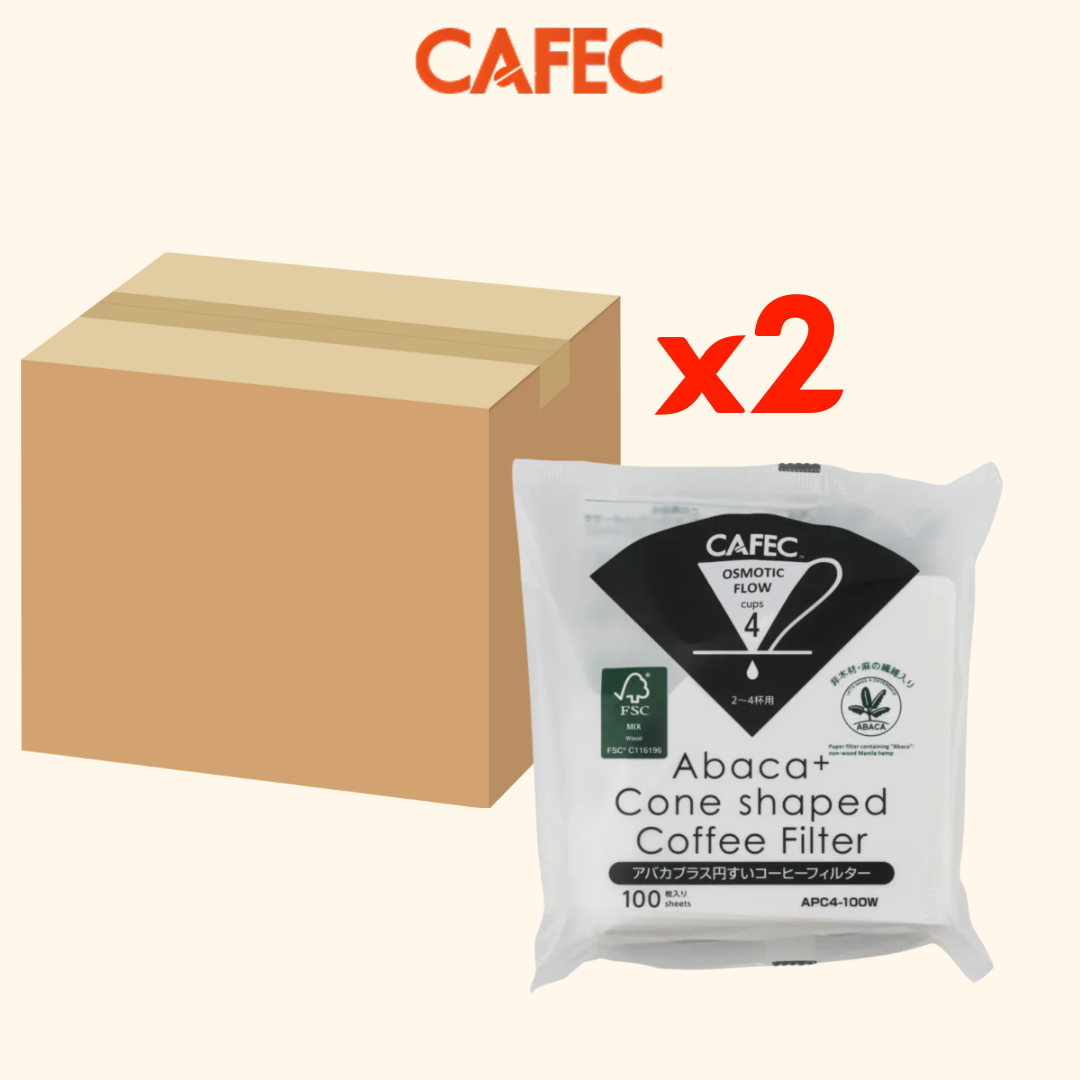 CAFEC Abaca+ Paper Filter Cup 4