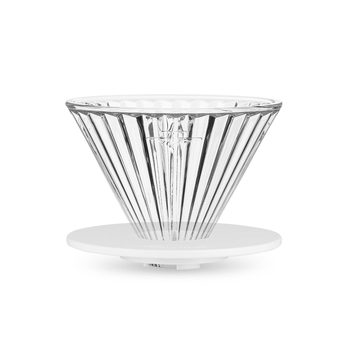 Mhw-3Bomber Elf Glass Coffee Dripper - white base