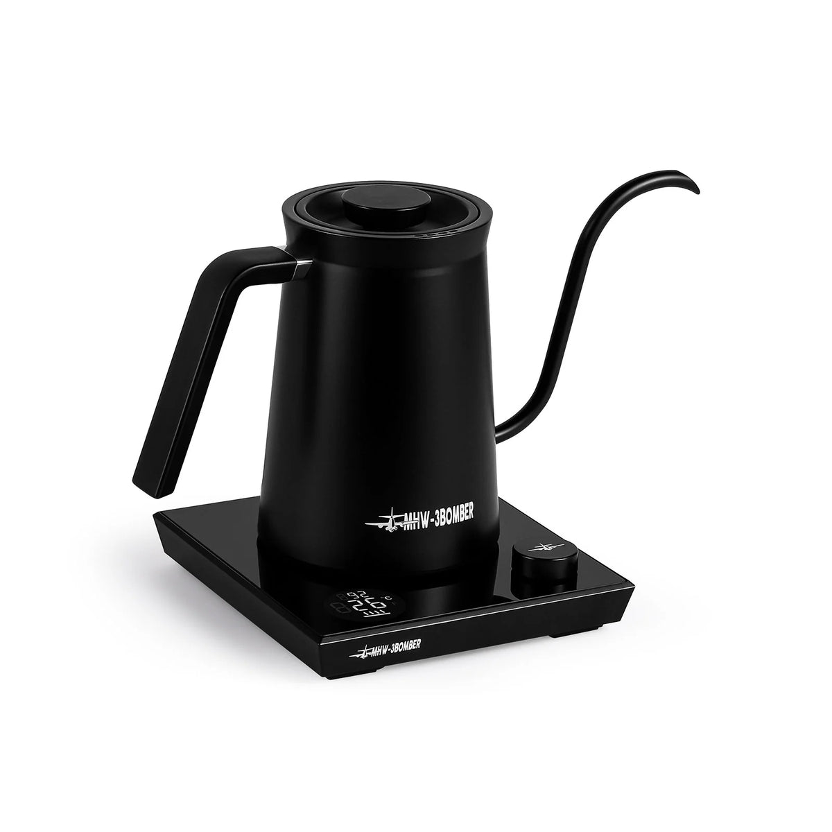 Mhw-3Bomber Assasin Electric Pour Over Kettle- Black