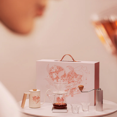 MHW-3BOMBER M1 Drip Coffee Set-Flipped Pour Over Gift Box-9pcs