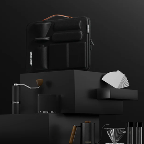 MHW-3BOMBER Portable Pour-Over Set-8 pcs in one black