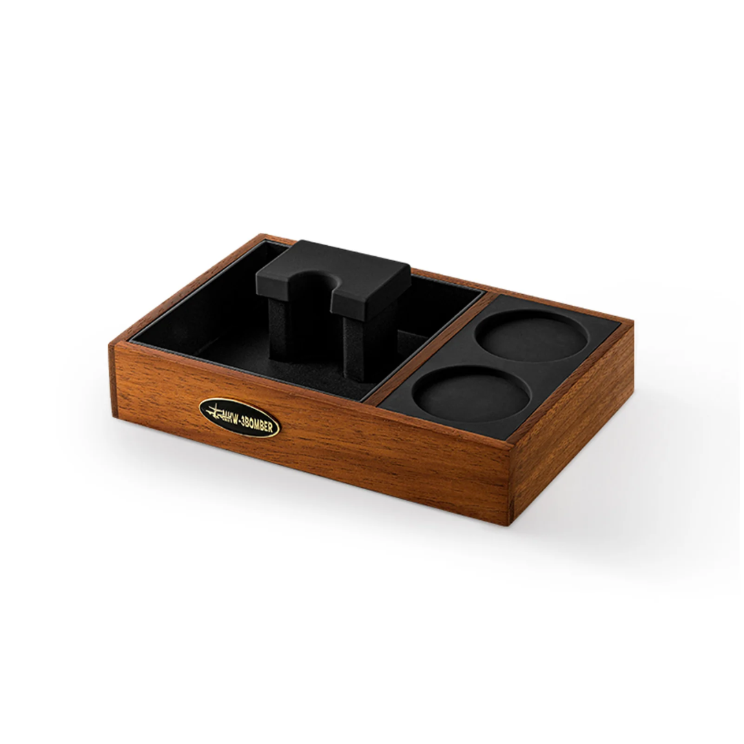 MHW-3BOMBER Espresso Tamping Station Coffee Portafilter Holder