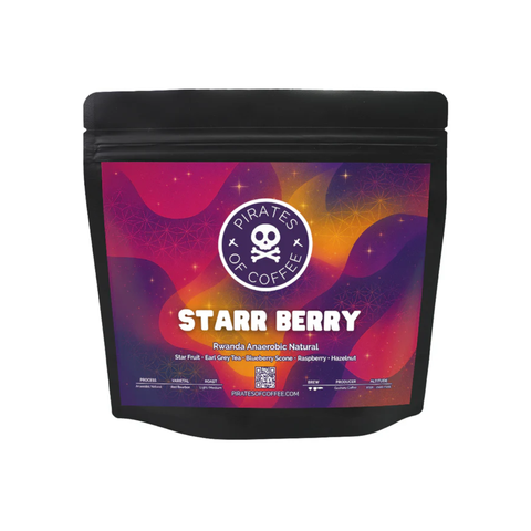 Pirates of Coffee: Starr Berry- Rwanda Anaerobic (250g) Coffee Beans