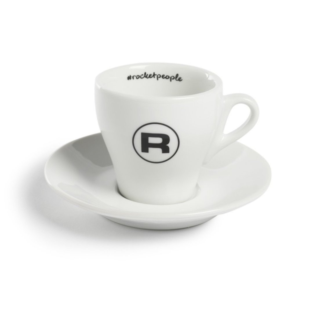 Rocket Hashtag Espresso Cup-White