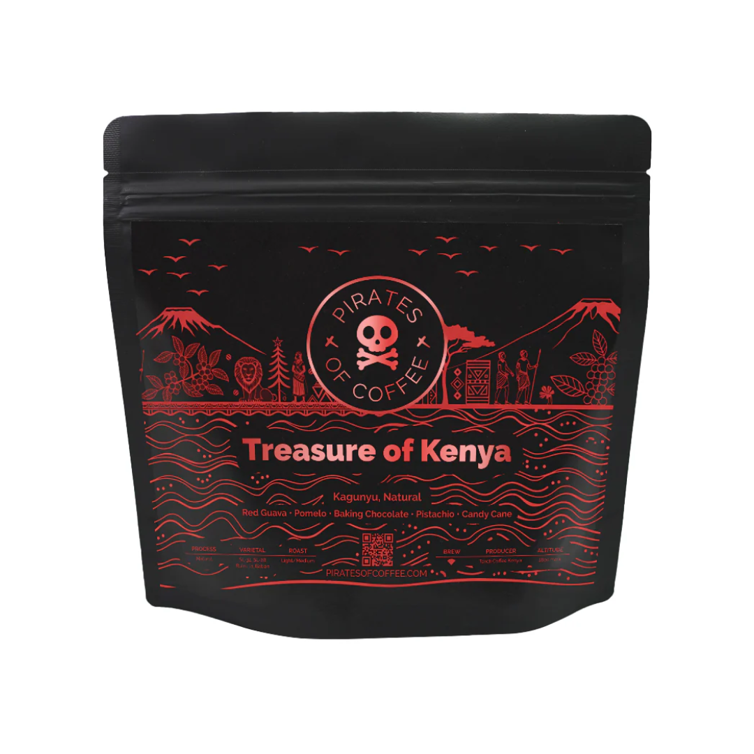 Pirates of Coffee: Treasure Of Kenya -Kenya Natural (250g) Coffee Beans