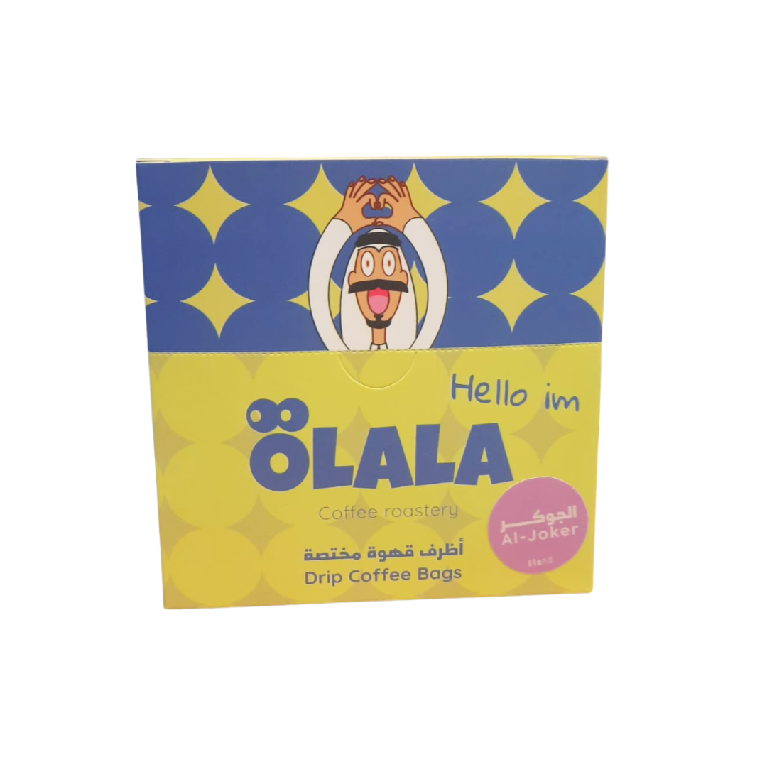 OLALA  Box Joker – Blend – Dried – Washed- 5 pcs x 15grams Drip Bags
