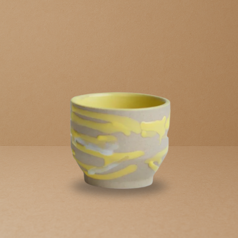 Kaloka C53  110ml Sublime Yellow White Cup Size Small