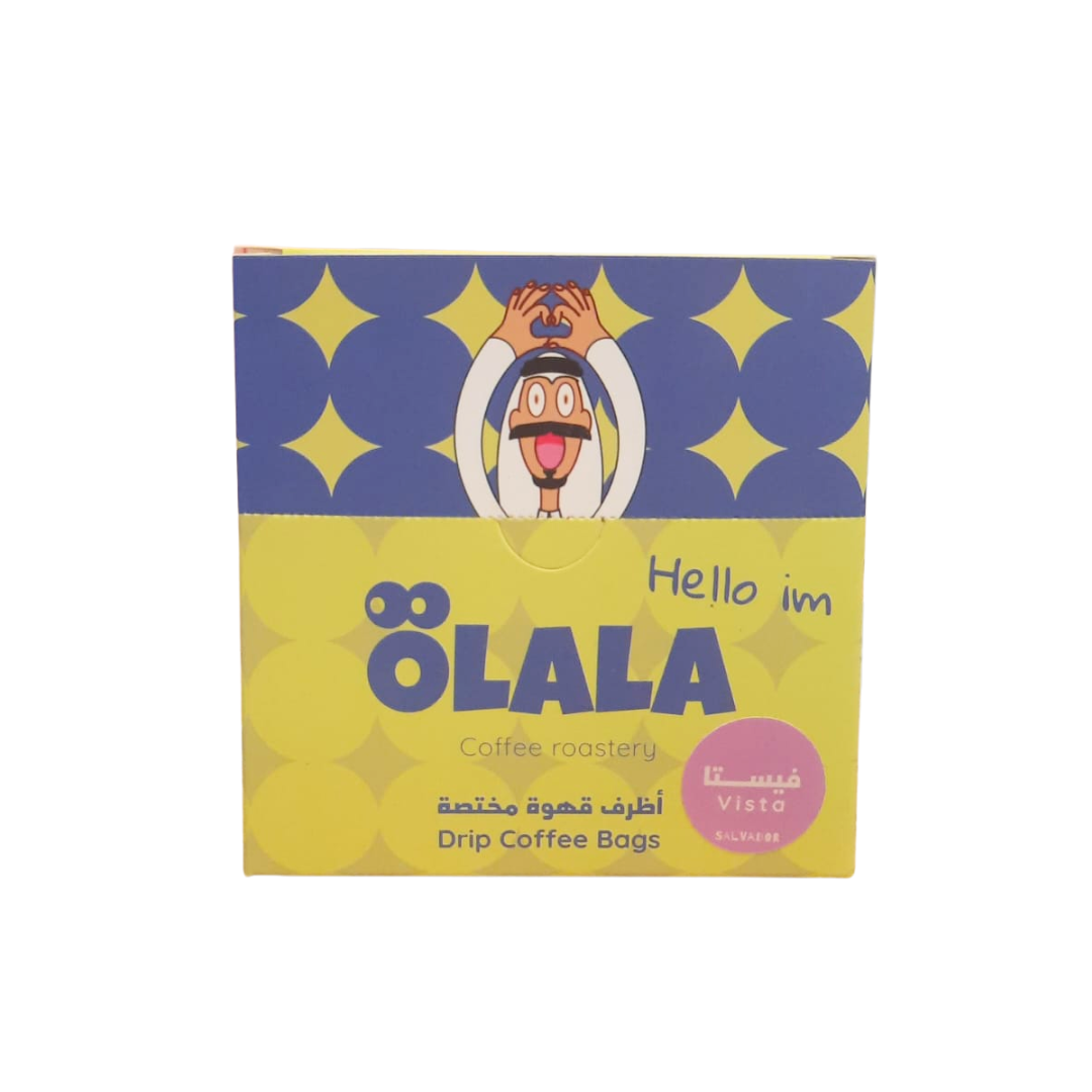 OLALA Box Salvador – Vista – Washed  – 5 pcs x 15grams Drip Bags