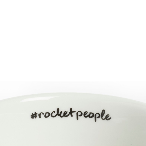 Rocket Hashtag Espresso Cup-White