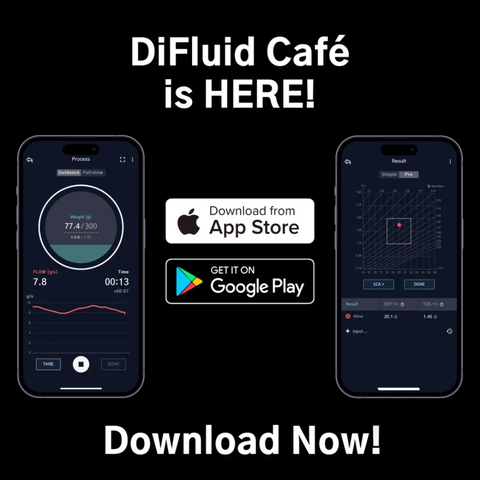 DiFluid Microbalance Ti Smart Coffee Scale