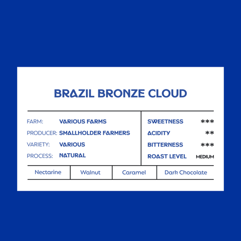 JULITH Roastery Brazil Bronze Cloud (250g) Coffee Beans