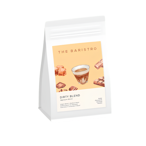 THE BARISTRO Roastery Dirty Blend (200g) Coffee Beans