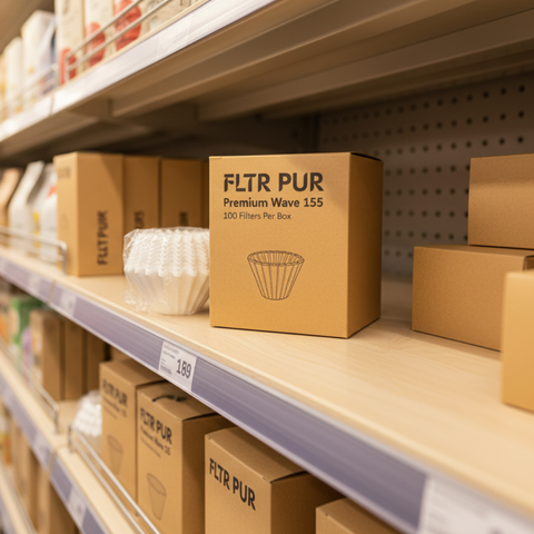 FLTR PUR WAVE 155 - 100 Coffee Filters/ Fits Xbloom