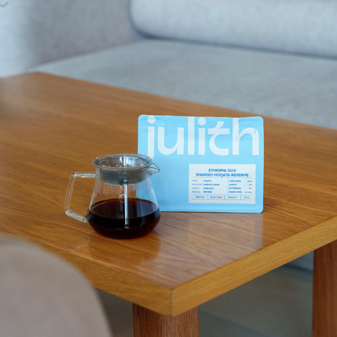 JULITH Roastery Ethiopia Guji Shakiso Hoqata Reserve (250g) Coffee Beans