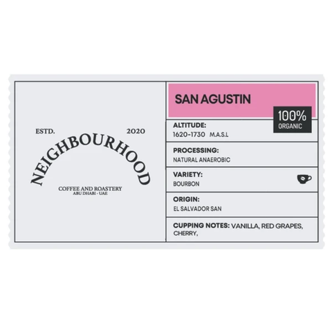 Neighbourhood Roastery EL SALVADOR SAN AGUSTIN (250g) Coffee Beans