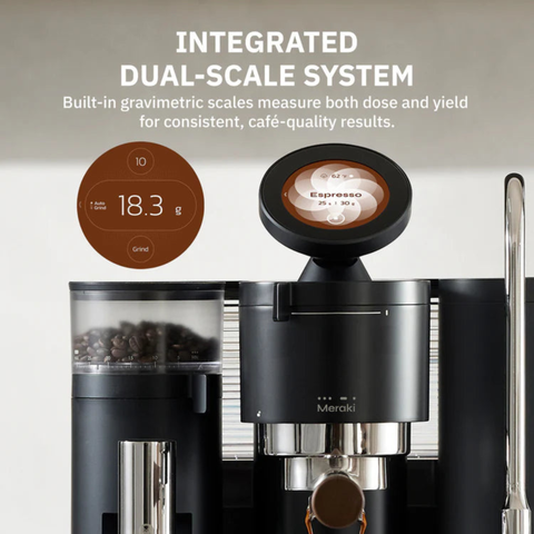 Meraki Espresso Machine Gen 2 Black/White