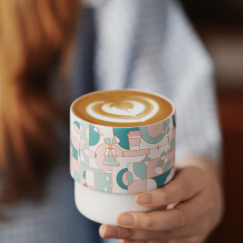 MHW-3BOMBER Swirl Cup-Art Meets Sustainability