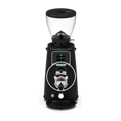 Compak E8 OD Grinder – 83mm with Red Speed Burrs - Black