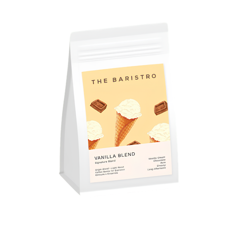 THE BARISTRO Roastery Vanilla Blend (200g) Coffee Beans