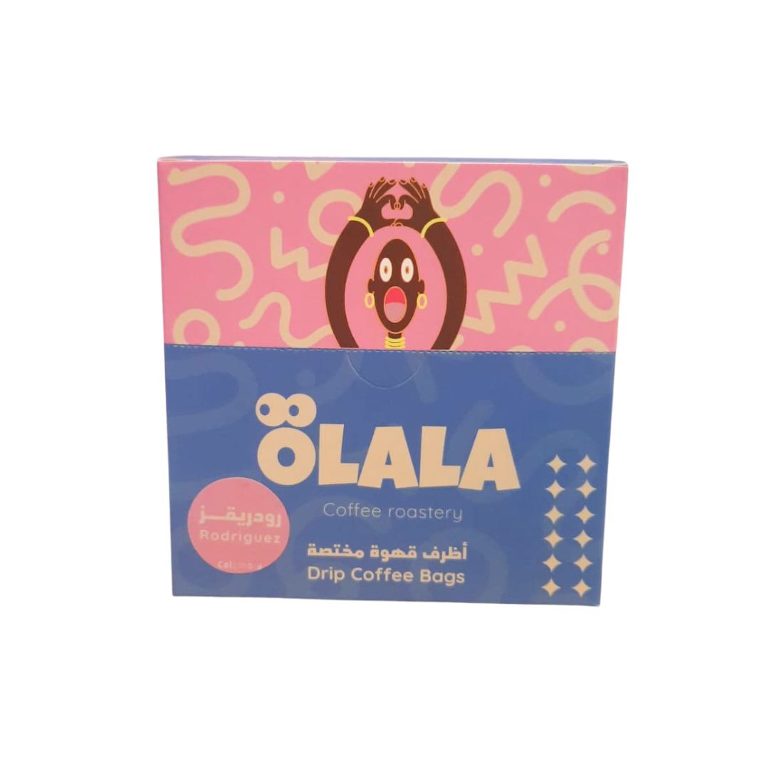 OLALA Box Rodriger – Colombia – Carbonic Maceration – 5 pcs x 15grams- Drip Bags