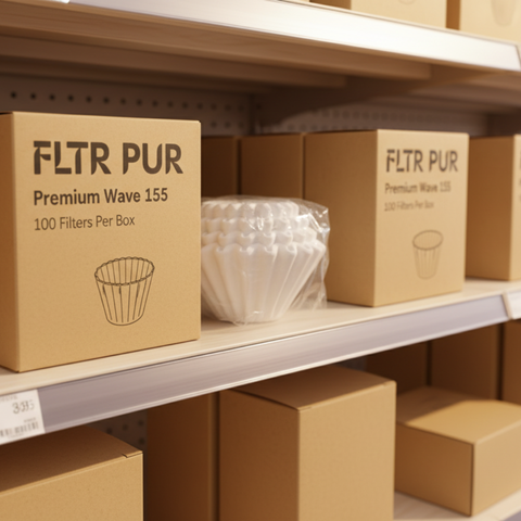 FLTR PUR WAVE 155 - 100 Coffee Filters/ Fits Xbloom