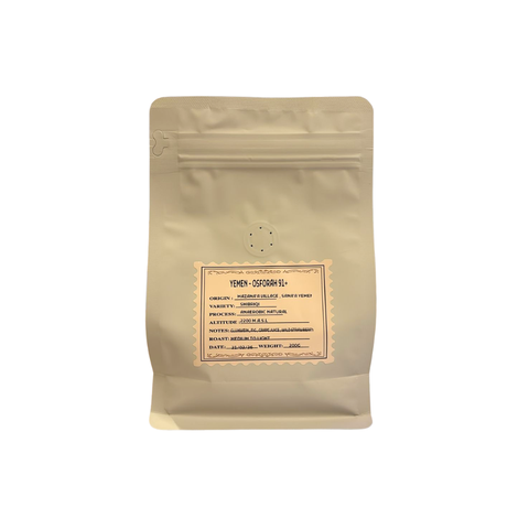 THE COFFEE MERCHANT YEMEN OSFORAH 91+ (200g) Coffee Beans