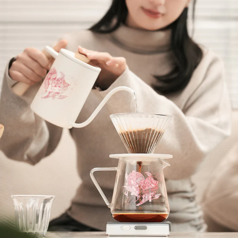 MHW-3BOMBER M1 Drip Coffee Set-Flipped Pour Over Gift Box-9pcs