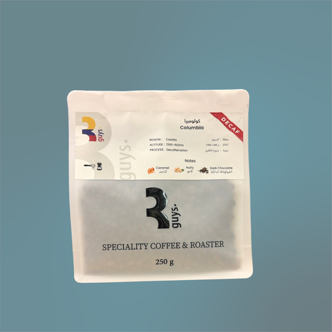 3guys Colombia Castillo DECAFE (250g) Coffee Beans