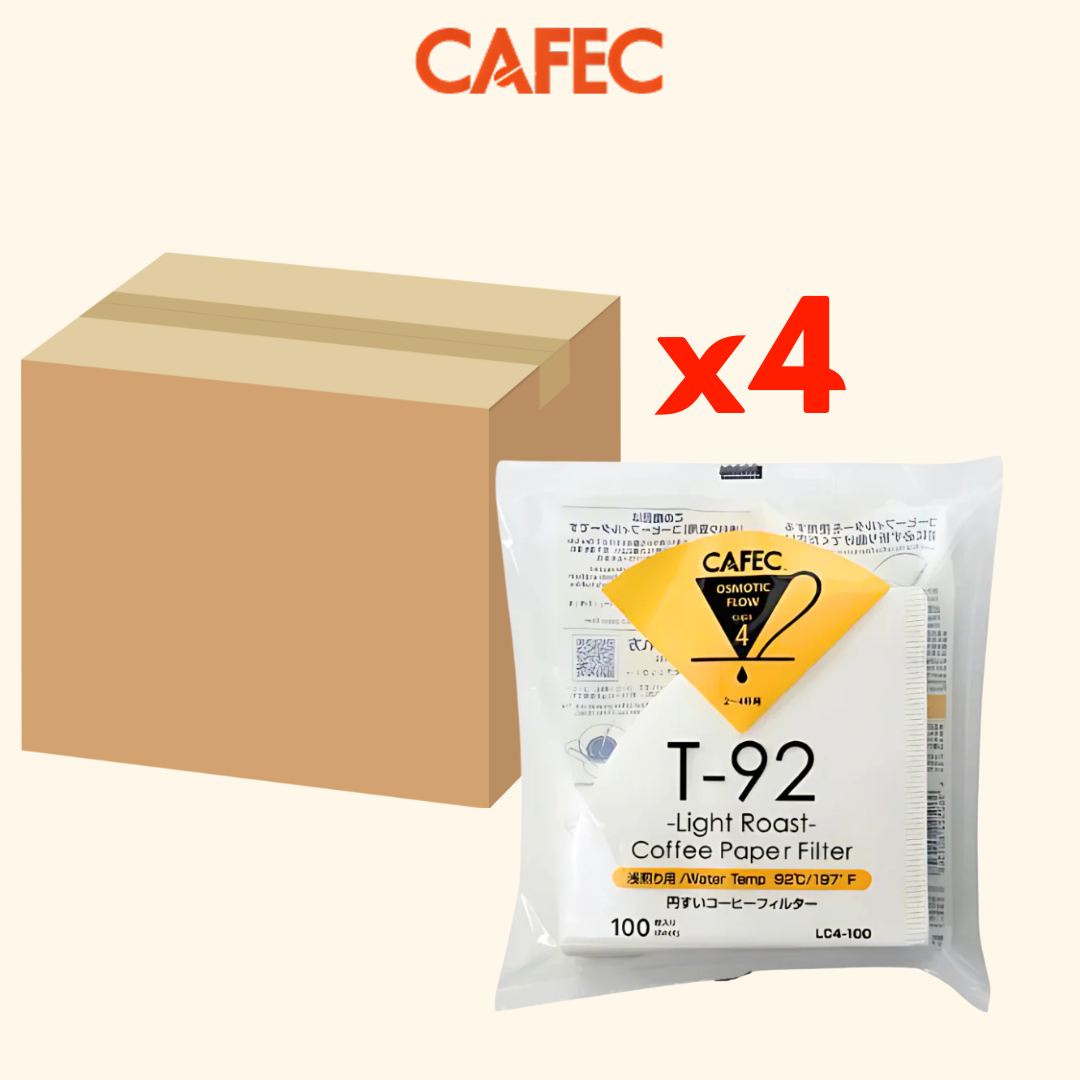 CAFEC Light Roast T-92 Coffee Paper Filters Cup 4