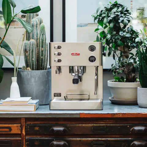 Lelit Elizabeth Espresso Machine Brushed Stainless Steel
