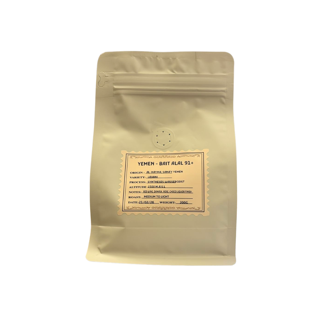 THE COFFEE MERCHANT YEMEN BAIT ALAL 91+ (200g) Coffee Beans