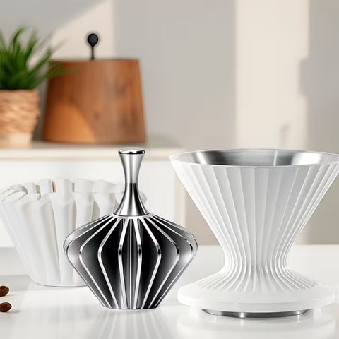 coffee filter pressure metal