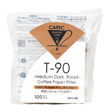 Cafec Medium Roast Paper Filter Cup 4