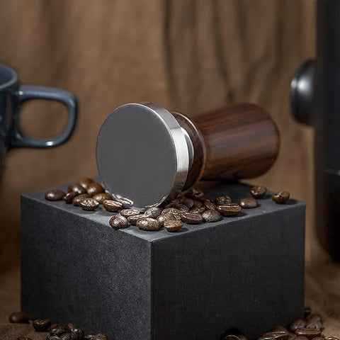 Calibrated Tamper Dark Brown Handle