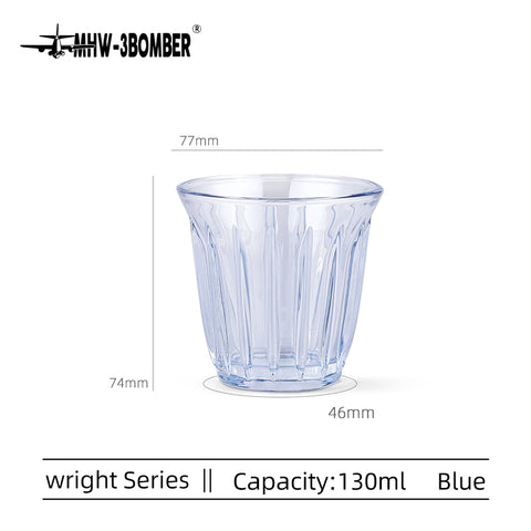 Mhw-3Bomber Wright Cup 130ml -Transparent